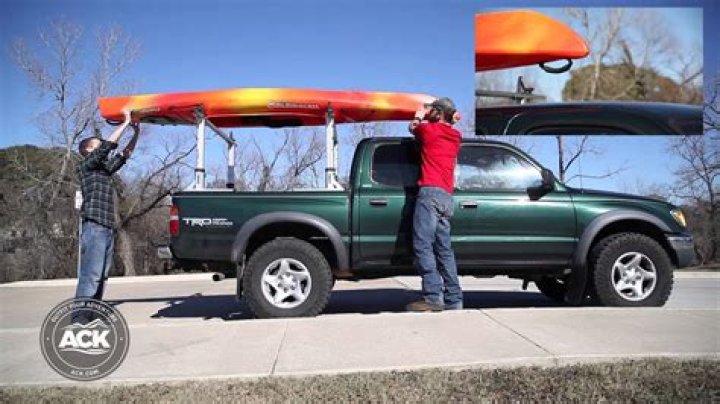 How do you secure a canoe to the roof