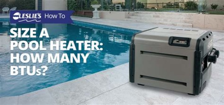 How do you size a pool heater