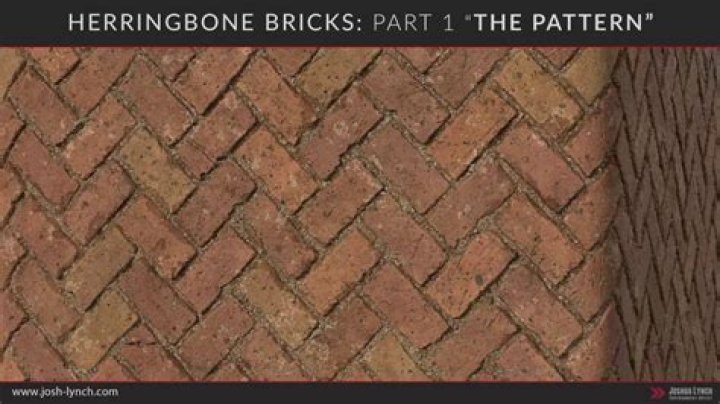 How do you start herringbone pattern