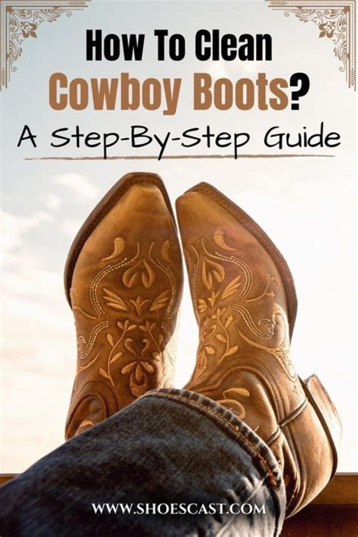 How do you take care of cowboy boots