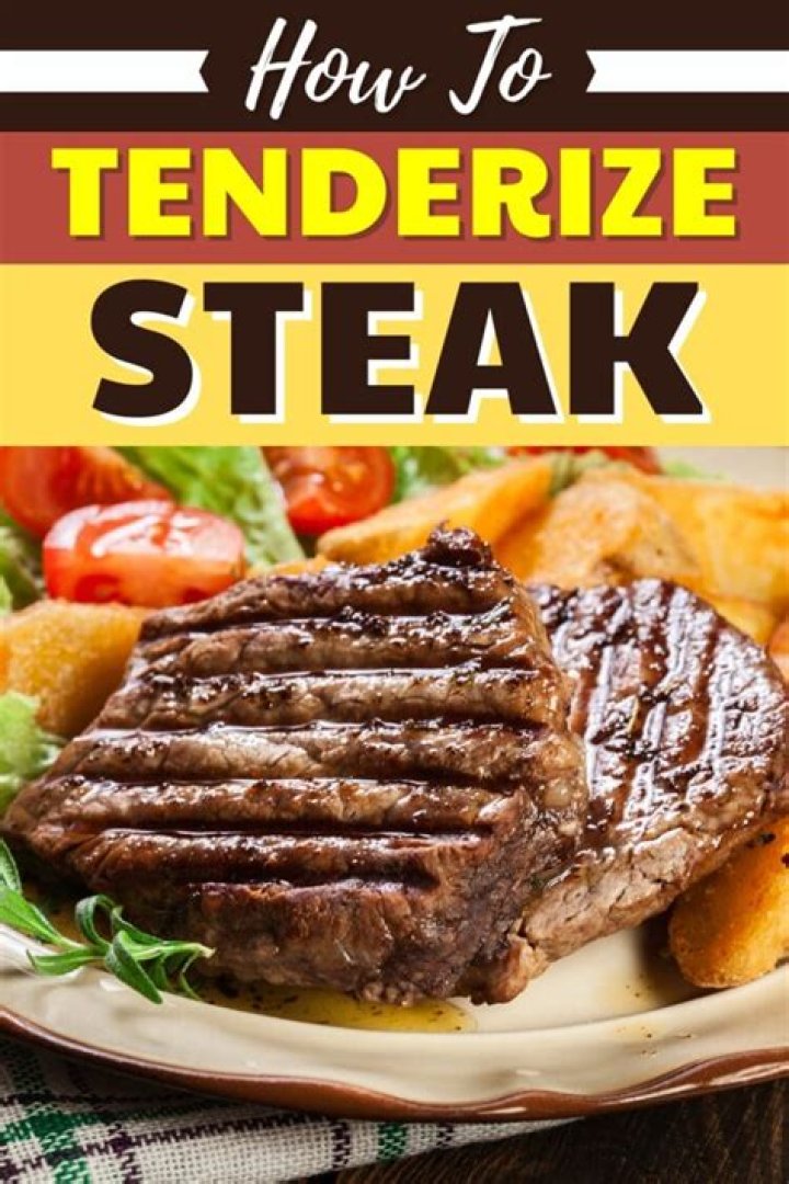 How do you tenderize a Denver steak