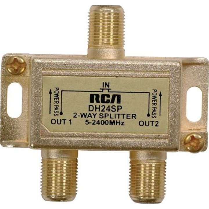 How do you test a coax splitter