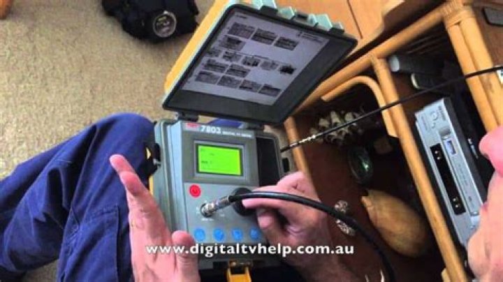 How do you test a TV aerial socket