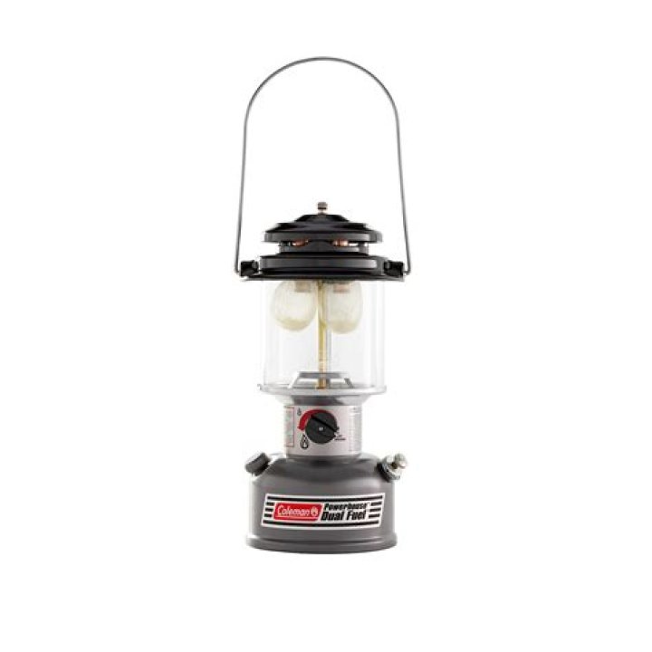 How do you use a Coleman gas lantern