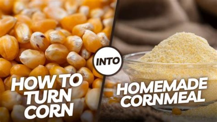 How do you use cornmeal for weeds