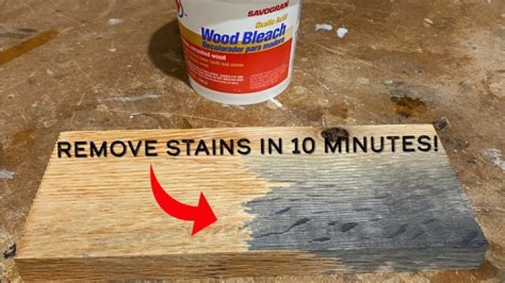 How do you use oxalic acid on wood stain