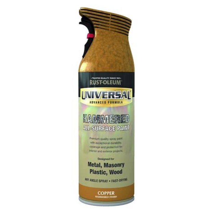 How do you use Rust Oleum Universal spray paint