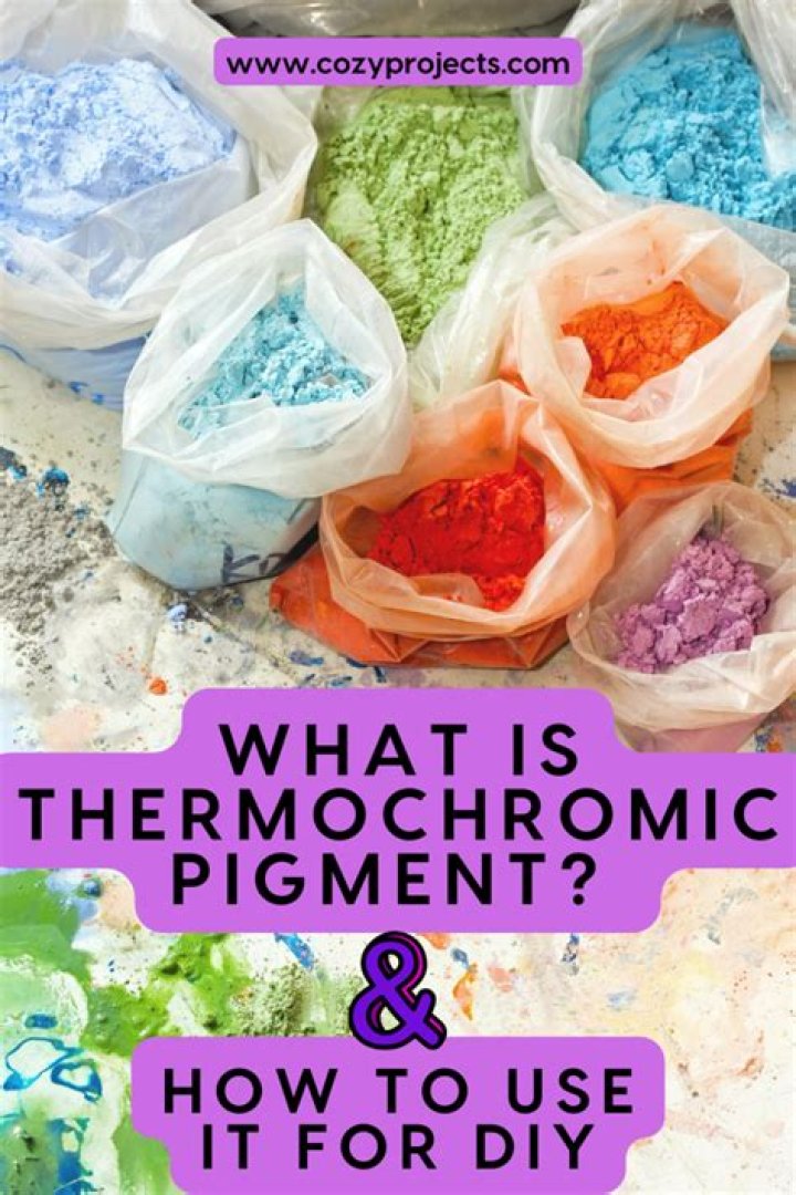 How do you use thermochromic pigments