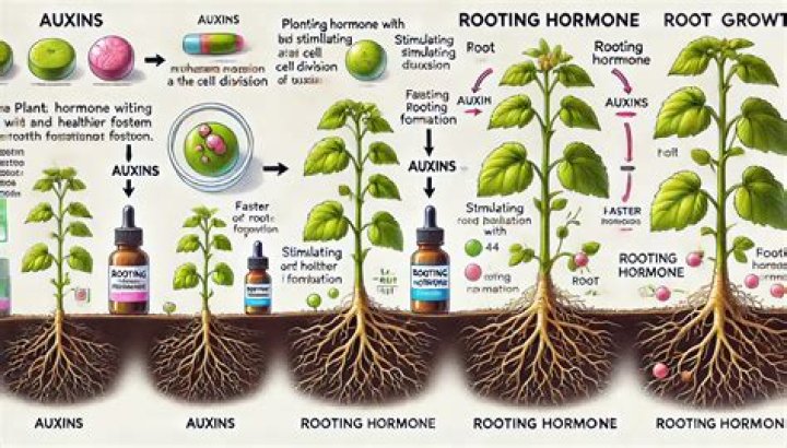 How does auxin affect plants
