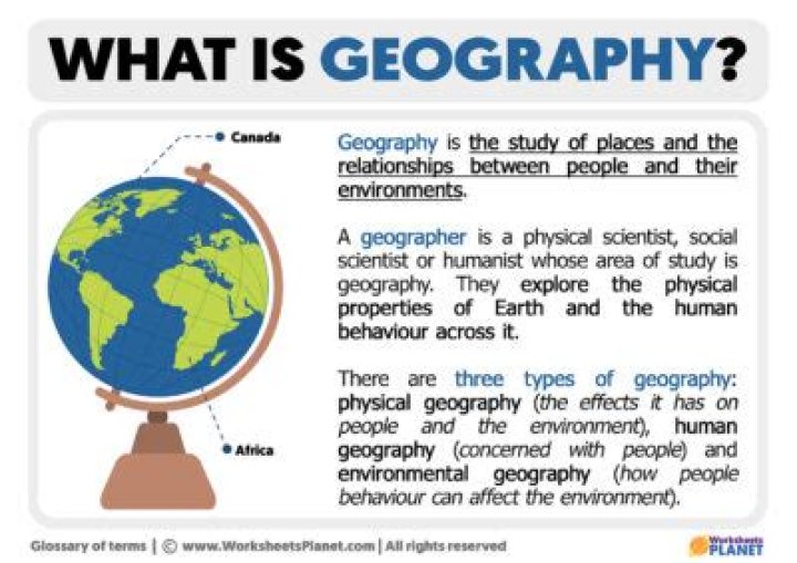 How does studying geography help us understand the world