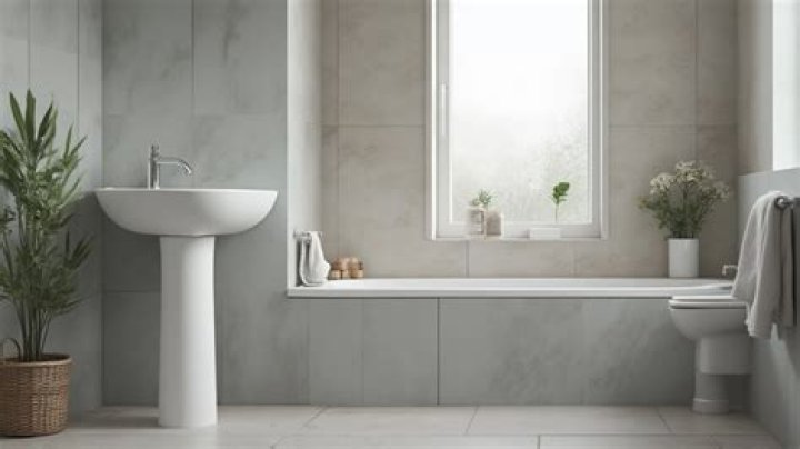 How far should a towel ring be from the sink