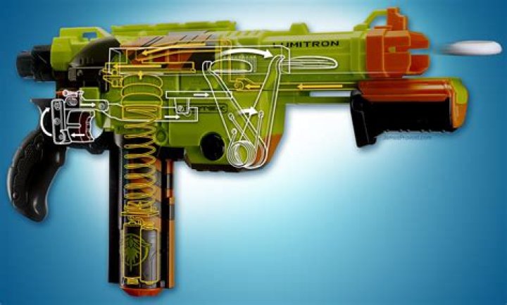 How fast do Nerf guns shoot