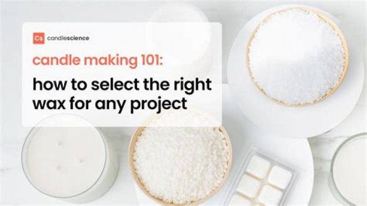 How hot should wax be to make candles