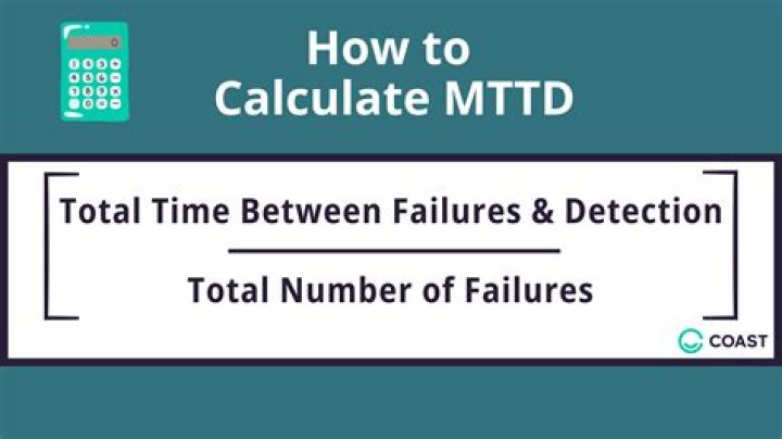 How is MTTD calculated
