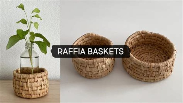 How is raffia produced