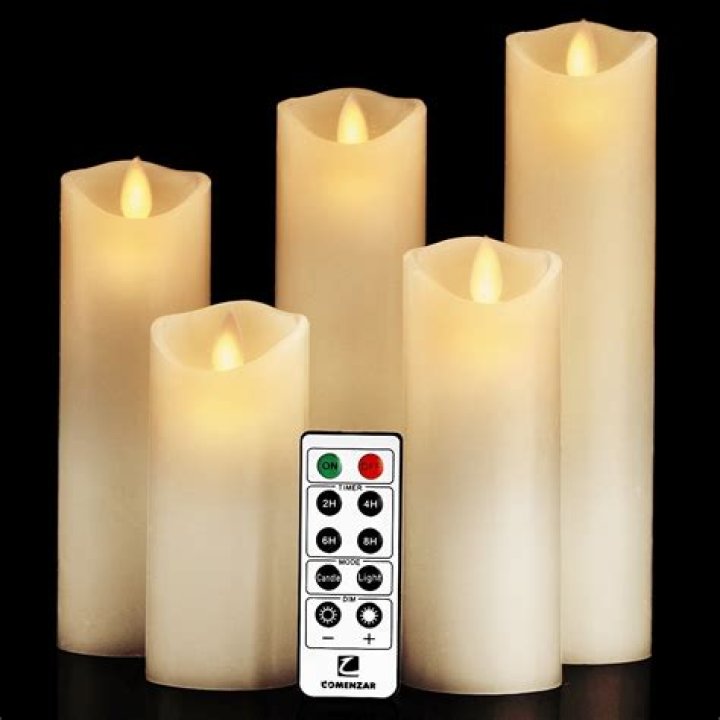 How long do batteries last in flameless candles