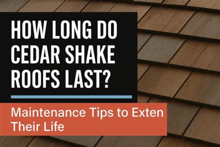 How long do cedar shake roofs last