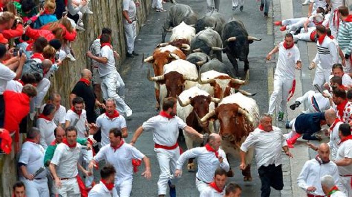How long is the running of the bulls course