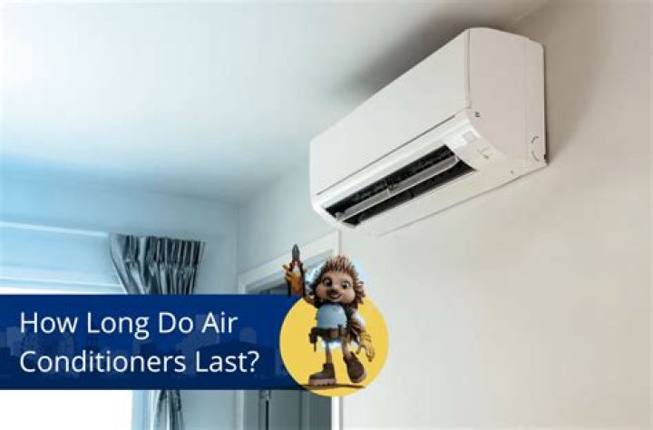 How long should a ducted air conditioner last