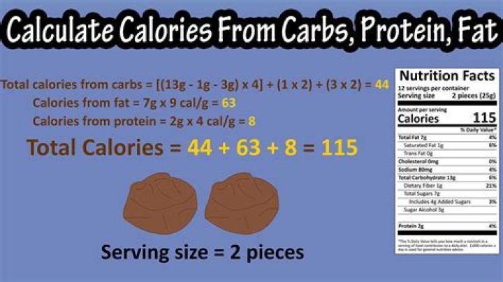 How many calories is 1 carb