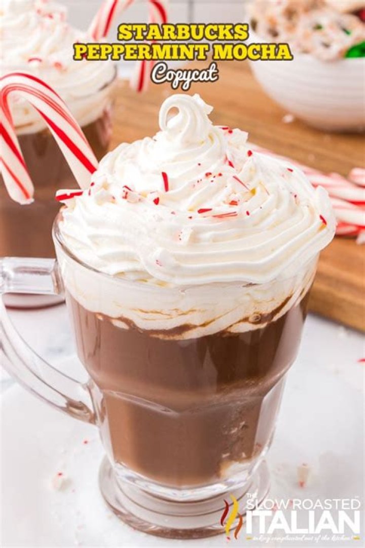 How many carbs are in a peppermint mocha from Starbucks