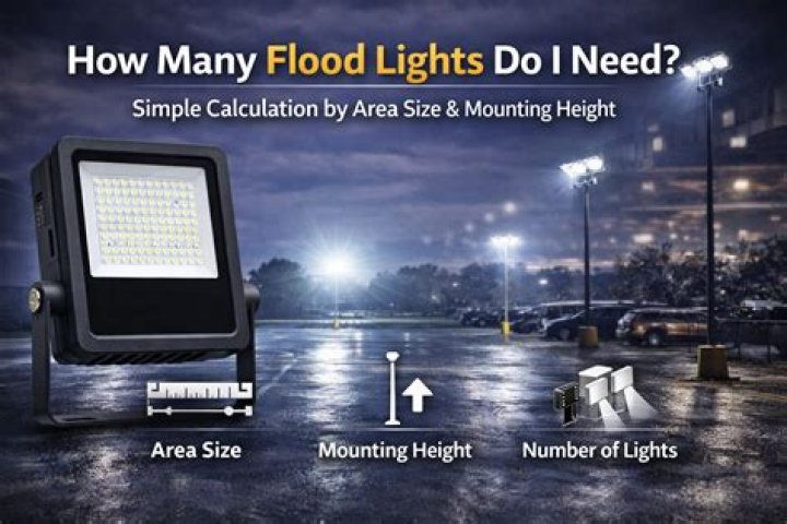 How many flood lights do I need