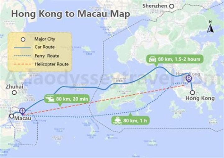 How many hours does it take from India to Hong Kong