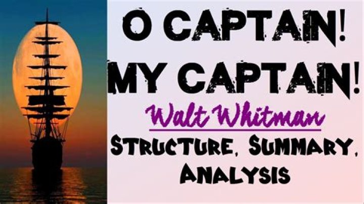 How many lines in O Captain My Captain