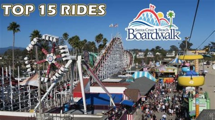 How many rides Does Santa Cruz have