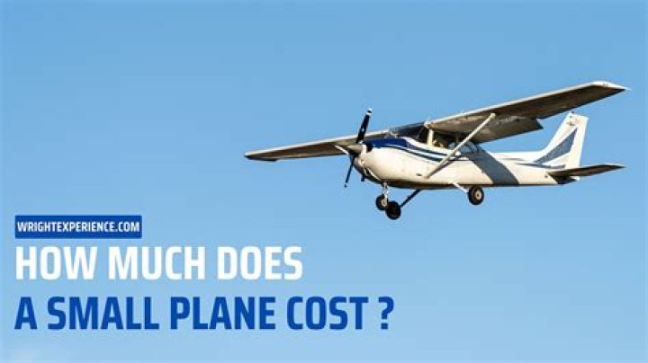 How much do small private planes cost