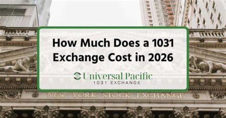 How much does a 1031 exchange cost