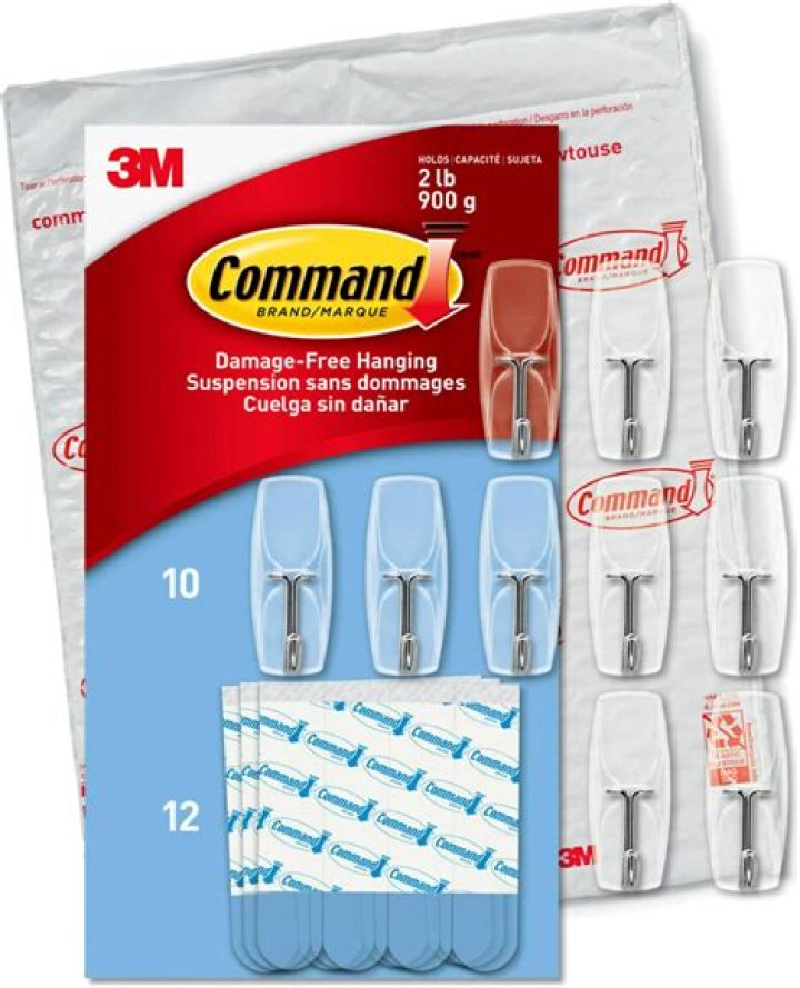 How much does a command hook hold