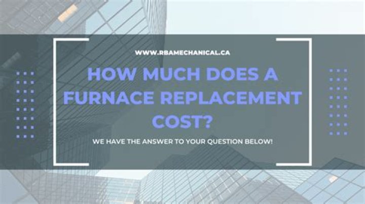 How much does a furnace service cost