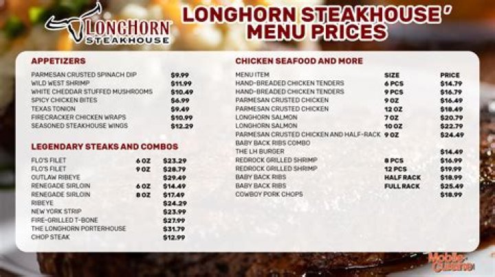 How much does LongHorn Steakhouse cost