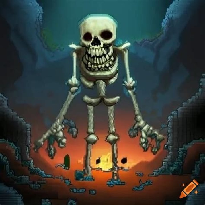 How much health does Skeletron have