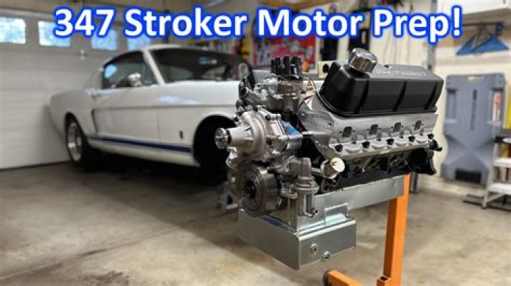 How much HP does a 347 stroker make