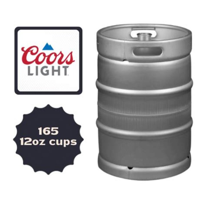 How much is a keg of Coors Light