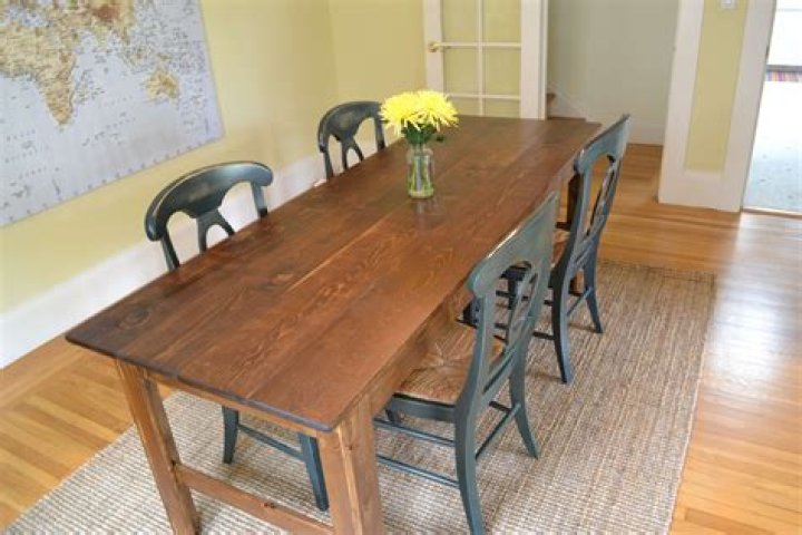 How narrow can a kitchen table be