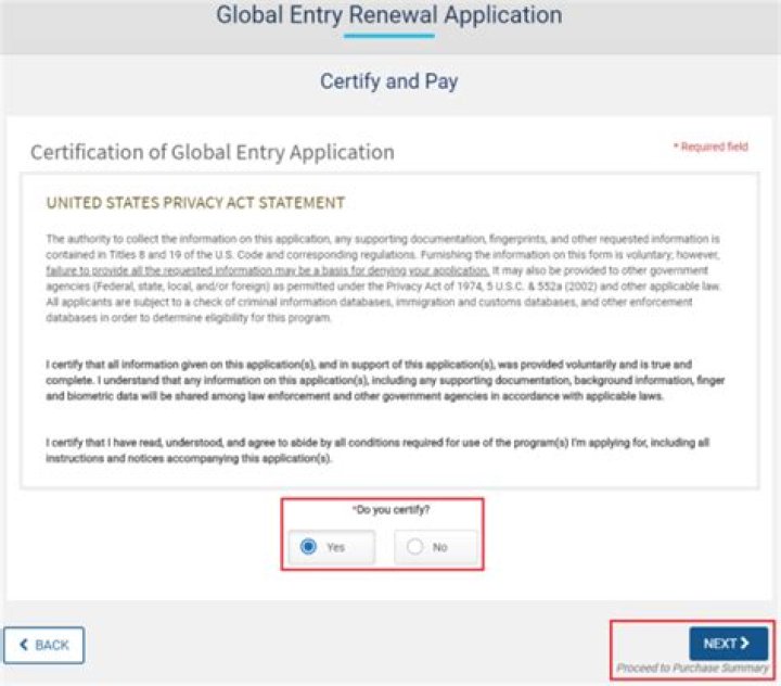 How often do you have to renew your Global Entry