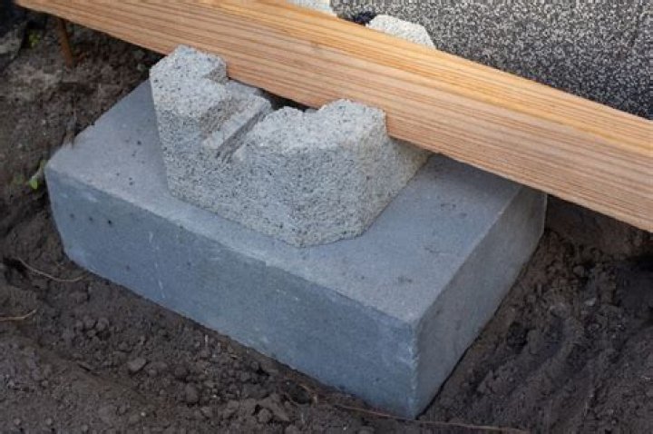 How tall are foundation blocks