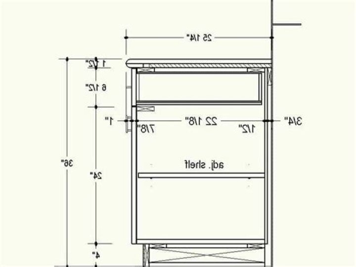 How tall are kitchen base cabinets