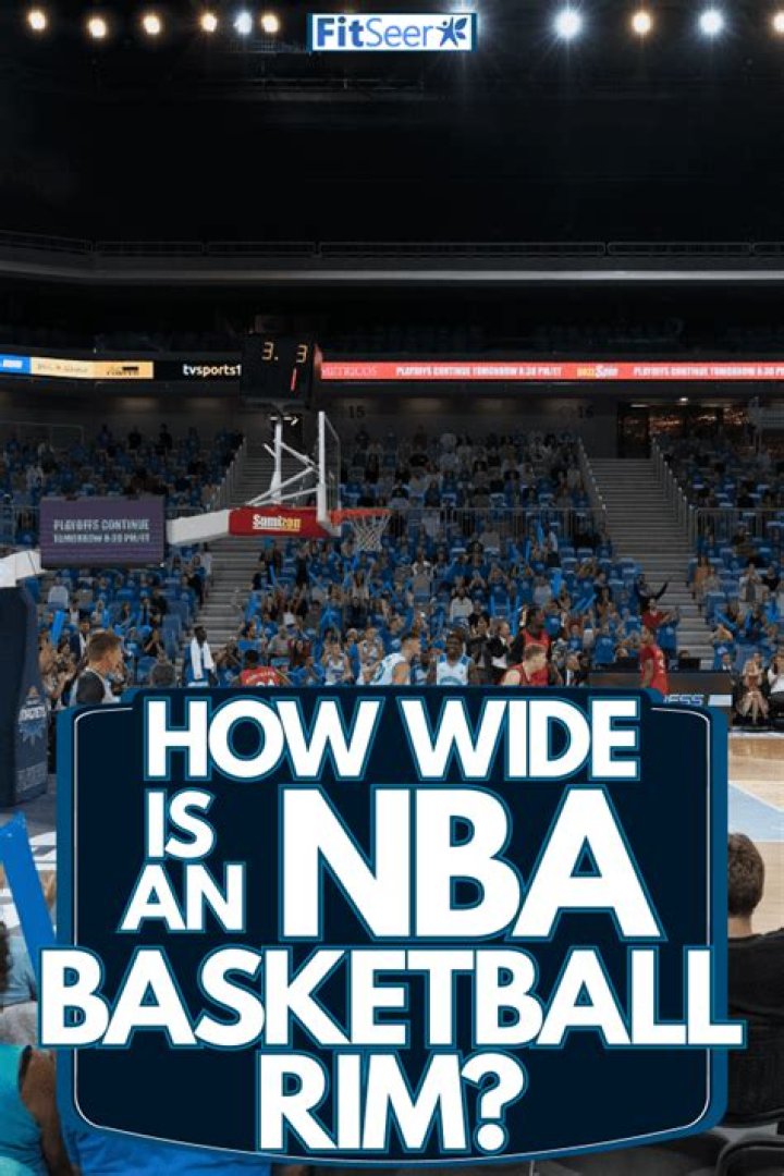 How wide is an NBA basketball rim
