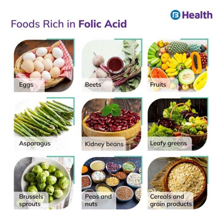 Is folic acid rich in iron