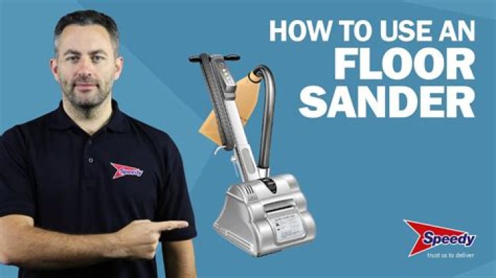 Is it hard to use a floor sander