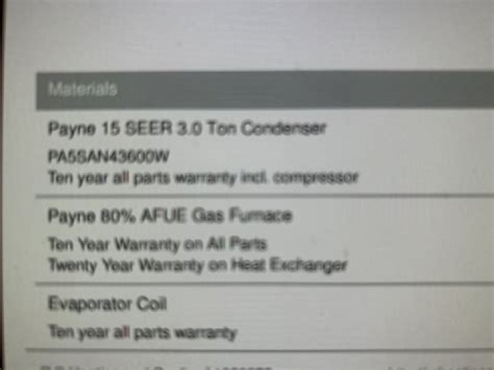 Is Payne the same as carrier