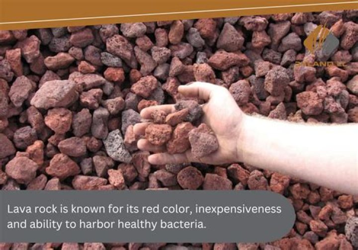 Is red lava rock natural