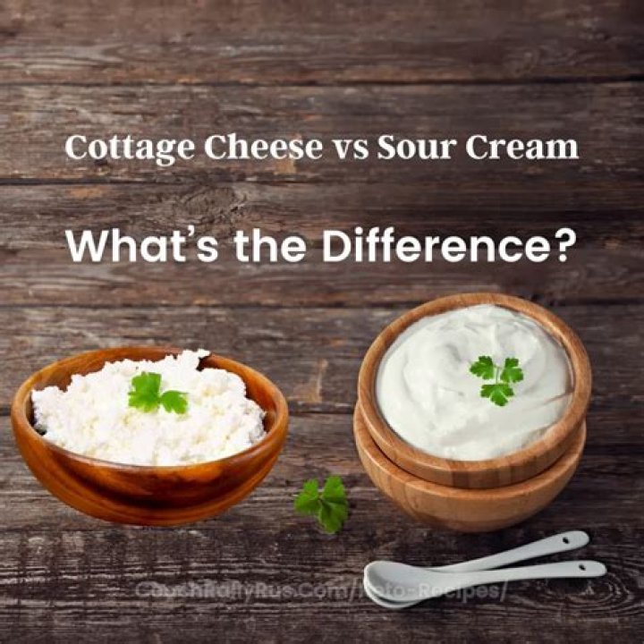 Is sour cream and cottage cheese the same