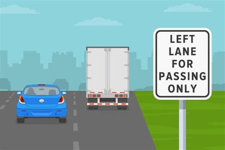 Is the left lane passing only