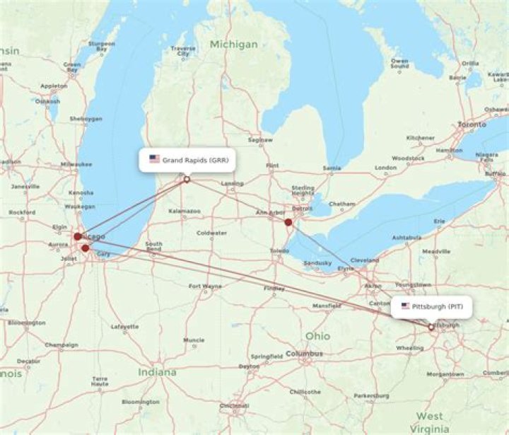Is there a ferry from Grand Rapids to Milwaukee