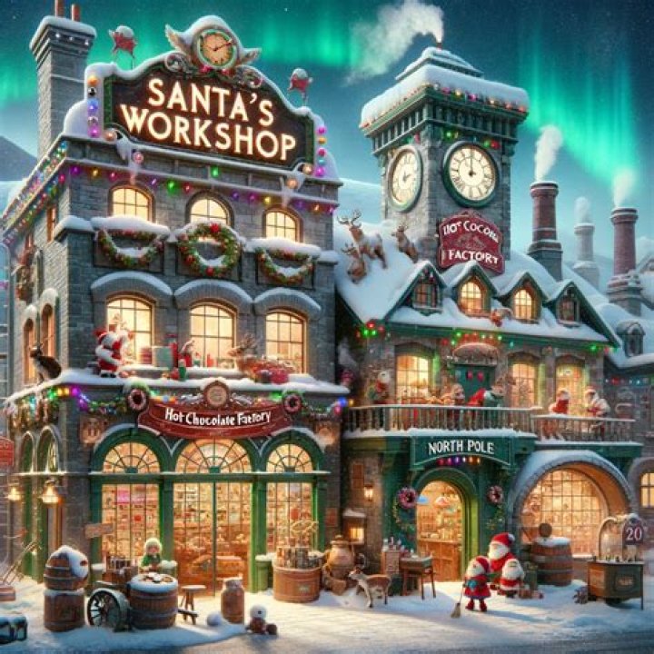 Is there a Santas workshop in the North Pole